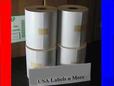 4 Roll of 250 4x6 Direct Thermal Labels Zebra Eltron