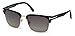 Tom Ford Men's River Clubmaster Sunglasses in Shiny Black Polarised FT0367 01D 57