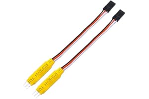 Gorilley 2PCS 90 to 180 Degree Servo Expander Increase Steering Gear Angle Extender 3.6-16V Spare Parts for RC Boat Robot Arm