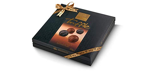 Elit Gourmet Collection Milch und Bitter Sgefüllte Trüffel-Schokolade-Geschenktasche 325g – Bild 4