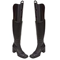 Mohabour Womens Fresh Tall Boot Shapers Tree Oraganizer Long Thigh Boots Breathable Support Black 3 Pairs