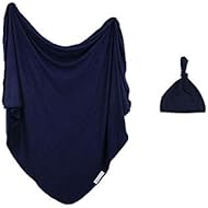 Swaddle Blanket & Hat Set | Receiving Blanket | Soft & Cozy | 47