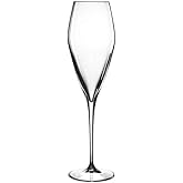 Luigi Bormioli Atelier 9.25 oz Champagne Glasses, 6 Count (Pack of 1), Clear
