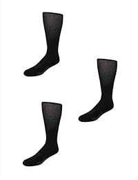 Wrangler Dry Wick Western Boot Sock para hombre (paquete de 3)