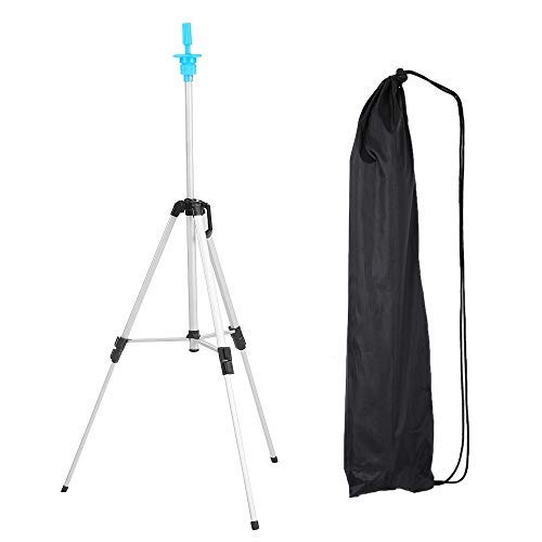 Anself Adjustable Wig Head Tripod Stand Mannequin Hairdressing Training Tripod Holder With Carry Bag - Thumbnail 2