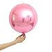 Eanjia Baby Pink 4D Foil Balloons 6 Count 16