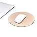 ProElife Premium Aluminum Metal Mouse Pad Mice Mat 8.66 inch (Round, Champagne Gold)