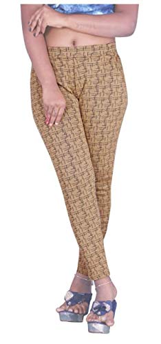 Paradise Creation Polyester Slim Fit Women Trouser Pant (Beige)