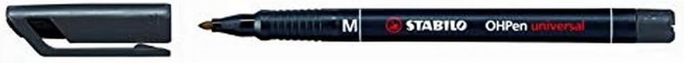 Stabilo 1 mm Permanent Marker - Black
