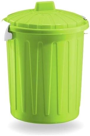 BlimRound Garbage Bin with Lid, 37 x 46 cm, 23 L Green, One Size