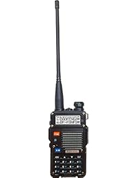 BaoFeng BF F8HP (UV 5R 3rd Gen) radio bidireccional de doble correa de 8 watts(136 174MHz VHF & 400 520MHz UHF) incluye el kit completo con batería de larga duración