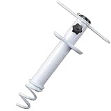 Jwxstore Beach Umbrella Sand Anchor, Heavy Duty Metal Beach Umbrella Holder-Stands-Sand Grass Auger, Sand Anchor, One Size Fits All, Safe Stand for Strong Winds