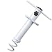 Jwxstore Beach Umbrella Sand Anchor, Heavy Duty Metal Beach Umbrella Holder-Stands-Sand Grass Auger, Sand Anchor, One Size Fits All, Safe Stand for Strong Winds