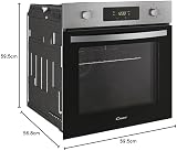 Candy FIDCX676 Built-In Oven 60cm Stainless Steel, 9 Functions, Pyrolytic view 7