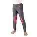 HR Farm Child's Knee Patch Silicone Grip Horse Riding Pull on Breeches with Zip Pocket Low Rise (Grey, 10 Years)