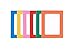 Lubber 12-pack Colorful Magnetic Picture Frames for Refrigerator 4x6 2x3 3x5 inch Photo Note Schedule Holder Gift for Kids Friends Family