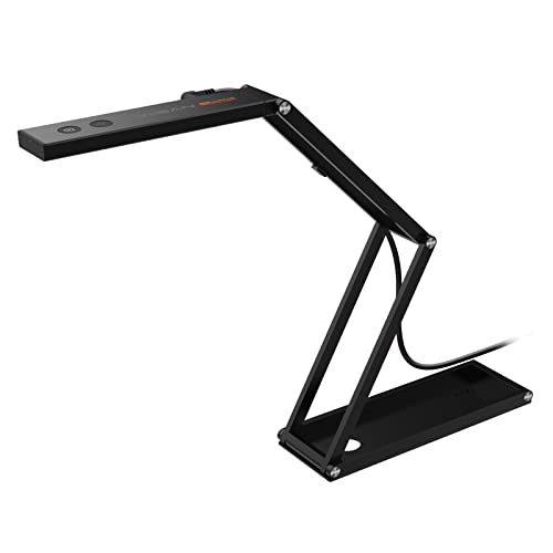 VIISAN Document Camera 13MP 4K with AF Lens, Foldable Webcam for Teachers Classroom, Built-in Mic & LED Light, Portable Overhead Cam for PC Mac, Web Conferencing Visualizer for Teaching