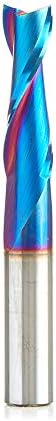 Amana Tool - 46320-K Solid Carbide Spektra Extreme Tool Life Coated Spiral Plunge 3/8 Dia, 3/8 inch diameter, 3 inch length