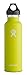 Hydro Flask 21 oz Vacuum Insulated Stainless Steel Water Bottle, Standard Mouth with Loop Cap, Citron