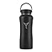 DYLN Hydrogen Water Bottle | Create Hydrating Alkaline Hydrogen-Rich Water Up to 9 pH | Vacuum Insulated Stainless Steel Water Bottle | Keeps Water Cold for 24 Hours | 32 oz, Black