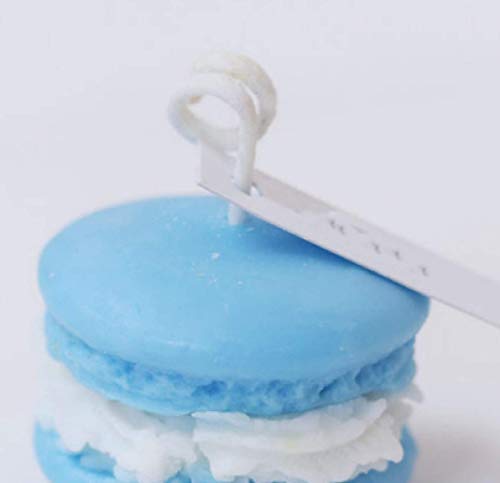 WWWL Creatieve kaars Creatieve handgemaakte wax kleine gift macarons geurkaarsen schattige verjaardag met hand gift… - Image 3