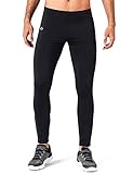 Naviskin Men' Fleece Lined Running Tights Outdoor