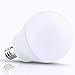 JandCase LED Globe Candelabra Light Bulbs, 60W Incandescent Equivalent, 5W, 600lm, Natural Daylight White 4000K, Tiny G14 LED Bulbs for Ceiling Fan, E12 Base, 6 Pack