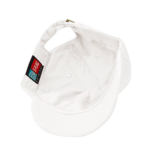 Pineapple Dad Hat Baseball Cap Polo Style Unconstructed (WHITE)