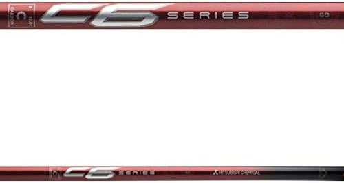 MCA Golf Mitsubishi C6 Red Series 50 Driver Shaft + Adapter & Grip