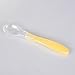 Stage 1 Ergonomic Silicone Soup/Liquid Feeding Spoon (Yellow)