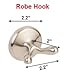 5 Piece Contemporary Bathroom Hardware Accessories Set With 24