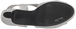 Easy Street Women's Christy Heeled Sandal, Silver