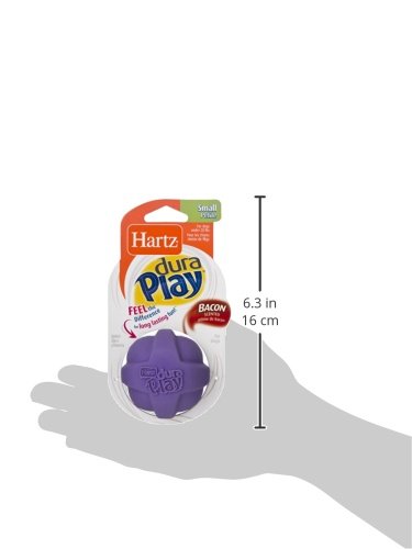 Hartz Dura Play Bacon Scented Dog Ball - Small (Colors Vary)