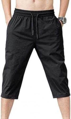 YOUYUU Mens Swim Shorts, Men's Shorts Breeches Thin Nylon 3/4