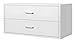 Foremost 327901 Modular Large 2-Drawer Cube Storage System, White