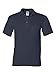 Gildan Mens DryBlend 6 oz. 50/50 Jersey Polo with Pocket(G890)-Navy-L