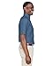 Harriton Men's 6.5 oz. Short-Sleeve Denim Shirt XL LIGHT DENIM