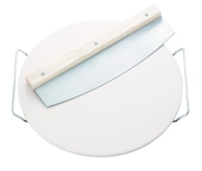 Dr. Oetker 2468 Pizza Stone with Chopping Knife