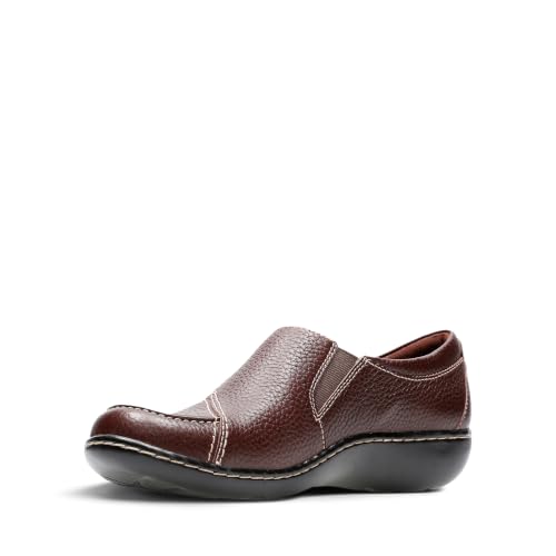 Clarks Ashland Lane Qashland Lane Qashland Lane Qashland Lane Qashland Lane Qashland Lane Q, Mocasines sin Cordones para Mujer, Redwood, 4.5 UK X-Wide