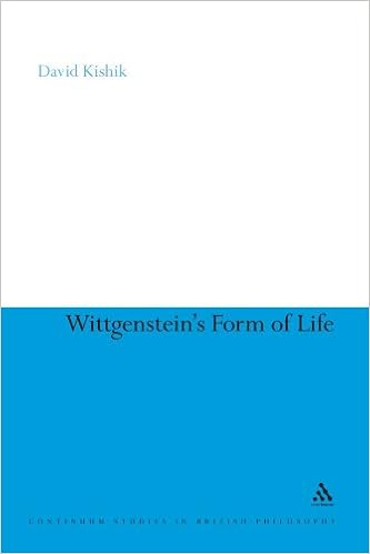 Book cover of Wittgenstein's Form of Life by David Kishik