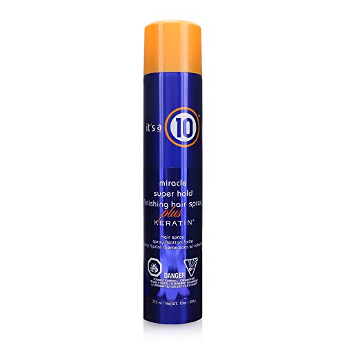 It’s a 10 Haircare Miracle Super Hold Finishing Hair Spray Plus Keratin, 10 fl. oz.