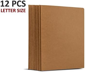 Recycled Paper Folder With 2 Pocket For A4 Letter Size (Pack of 12)
