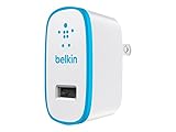 Belkin MIXIT Home and Travel Wall Charger for iPhone 7 / 7S, iPhone 6S / 6S Plus, iPhone 6 / 6 Plus, iPhone 5 / 5S / 5c, iPad Pro, iPad Air 2, iPad Air, iPad mini 4, iPad mini 3, iPad mini 2, iPad mini and iPad 4th Gen (2.1 Amp / 10 Watt), Blue