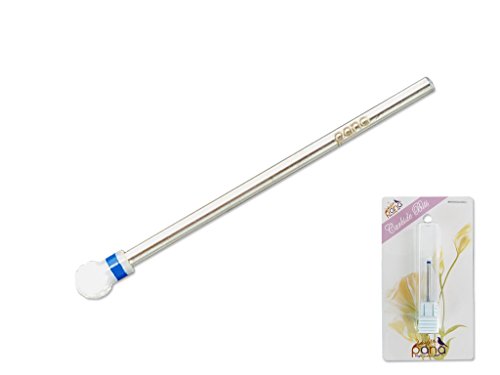 Pana 3/32" Professional Quality White Ceramic Ball Shaped Carbide Nail Drill Bit Medium Grit