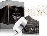 Hydrating Peel Off Glitter Face Mask, Moisturizing Facial Mask & Face Cleanser - Pore Minimizer Cleaner, Acne Treatment, Blackhead Remover Charcoal Masks, Collagen Sheet Mask for Oily Skin, Heals Skin