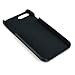 Dockem Ultra Slim Snap-on Case for iPhone 8 Plus & iPhone 7 Plus, Vintage Synthetic Leather Shell Case [Black]