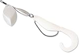 Terminator Snagless In-Line Spinner (White, 3/8-Ounce)