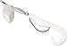 Terminator Snagless In-Line Spinner (White, 3/8-Ounce)