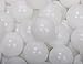 LANGXUN Pack of 400pcs Ball Pit Balls - Soft Plastic Play Balls for Toddlers for Toddler Ball Pit, Kiddie Pool, Party Decoration, Photo Booth Props, Wedding Decoration (White)