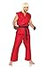 Leg Avenue Costumes 4Pc.Ken Includes Shirt Pants Belt and Hand Pads, Red, Medium/Large
